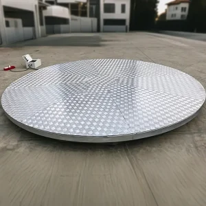 360 Degree 5000kg CE-Approved Car Rotating Display Platform for Auto Dealers