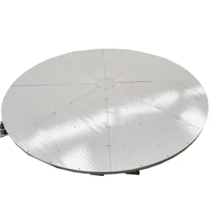360 Degree Electric Vehicle Parking and Display Turntable for Garages