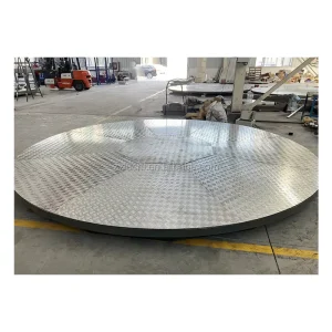 360 Degree Hydraulic Rotating Car Turntable with Lift Platform