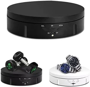 360 Degree Motorized Rotating Turntable Display Stand Photography Products Display Stand