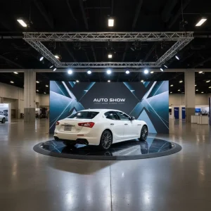 360 Degree Rotating Car Turntable Car Rotary Platform Auto Show Rotating Stage