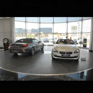 360 Degree Showroom Display Car Turntable
