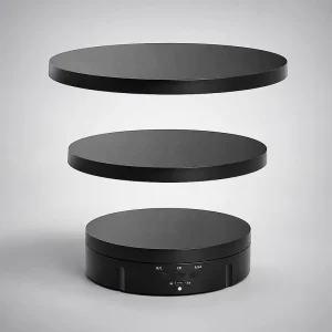 360 Display Stand Led Display Display Rack Rotating Turntable Electric Motorized Showcase Product Stand USB 5V Jewelry Watch