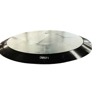 360° Electric Steel Scissor Lift Turntable for Car Exhibitions