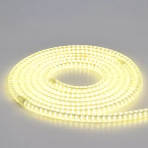 360 Round LED Strip Light Bar Super Bright Outdoor Engineering Lighting 220V High Voltage Double Sided ABS Led Profile Light CE
