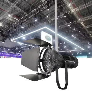 370W Car Exhibition Light Dimmable 37x10W PAR Light DMX 512 LED Warm White for Auto Shows