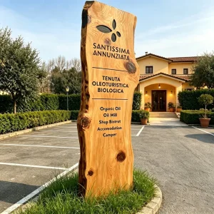 3D Directional Plinth Signage