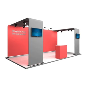 3×3 10ft Fabric Wall Aluminum Standard Modular Exhibition Booth Display Stand