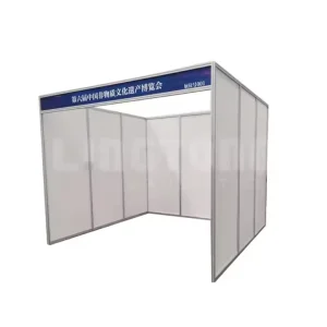 3×3 Aluminium Profile Modular System Exhibition Booth Lingtong LT S108 Model Aluminum Anodized Polished Surface Trade Show Expo