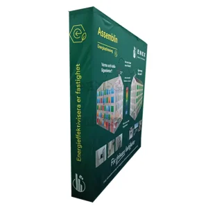 3×3 Pop up Stand Backdrop Tension Fabric Wall Stand Display System Backing Pop up Advertising
