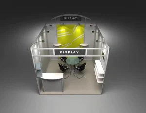 3×3 Scheme Booth Aluminum Exhibition Stand Modular