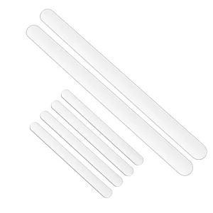 4-Pack PVC Car Door Anti-Collision and Anti-Scratch Protection Strips