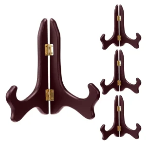 4-Pack Wooden Display Stands