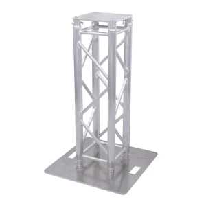 400*400 Outdoor Stage Display Aluminum Truss Base Plates for Bolt Spigot Truss