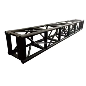 400mm Aluminum Alloy Silver Square Stage Lighting Truss for Exhibitions, Bolt Tube