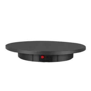 42cm Desktop Remote-Controlled 360 Degree ABS Rotating Display Stand