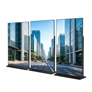 43 75 85 Inch Touch Screen Vertical LCD Advertising Display Stand