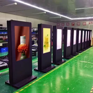 43 Inch LCD Digital Signage Display Board with Stand for Outdoor Advertising