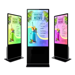 43 Inch Wall Mounted Android 14 Digital Signage Display 2GB + 16GB Ultra Slim