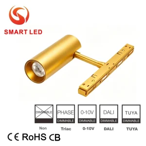 48V Aluminum Magnetic LED Track Light System Smart Dimmable Rail Linear Spotlight Grille Lamp for Living Room