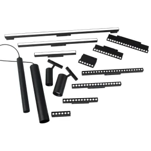 48V LED Spotlight Linear Magnetic Track Lights for Commercial Use