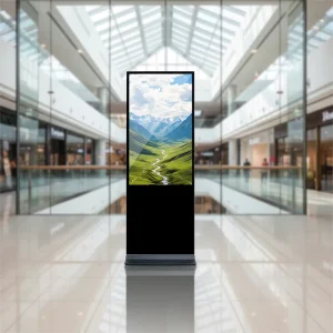 49 55 65 Inch Vertical LCD Digital Signage Floor Standing Kiosk