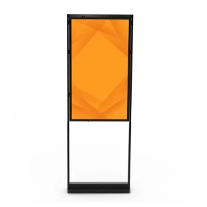 4K Indoor Lcd High Brightness Window Display Splicing Video Wall Indoor Screen Double Sided Stage Top Video Digital Menu Kiosk