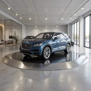 4m or 5m Diameter 3-Ton Motorized Car Display Turntable Platform