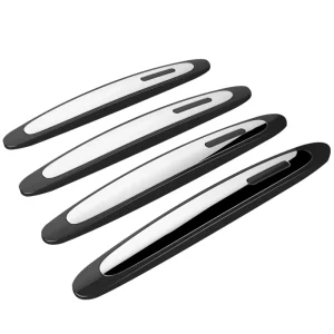 4pcs plastic car vehicle side Door anti collision strip Car door collision and scratch protection strips