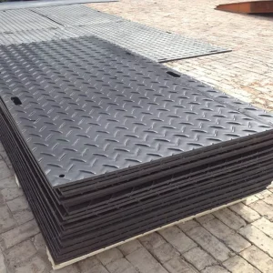 4x8ft HDPE Protection Flooring Mat Running Track Covers Mat Composite Ground Protection Mat