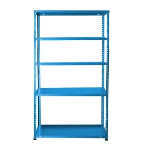 5-Layer Light Duty Metal Display Stand with Steel Frame for Home and Office