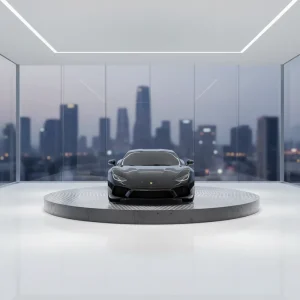 5 m 3000 kg 360-Degree Rotating Stage Car Turntable, Garage Parking Platform