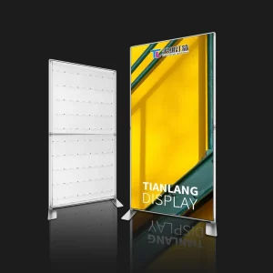 50MM Aluminum Modular Trade Show Equipment SEG Backlit Display System for Exhibition Booths