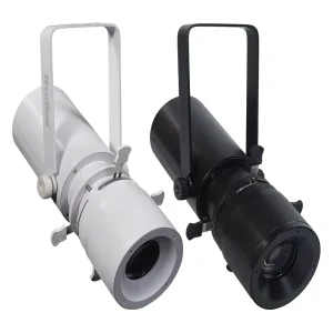 50W 2-in-1 Warm Cool White or 4-in-1 RGBL Zoom Profile Spotlight 15° 30° 25° 50° Beam Angle for Museum and Stage Lighting