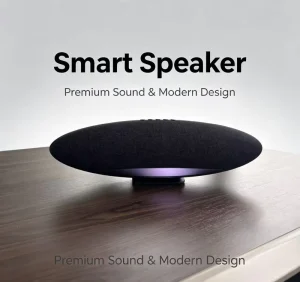 50W Airship-Shape Wireless Speaker 7.4V 4000mAh Battery Portable Desktop Speaker for Home Outdoor Use