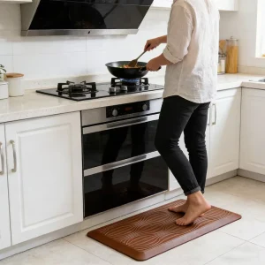51x81x1.8cm Washable Anti-Fatigue Non-Slip Waterproof Kitchen Floor Mat
