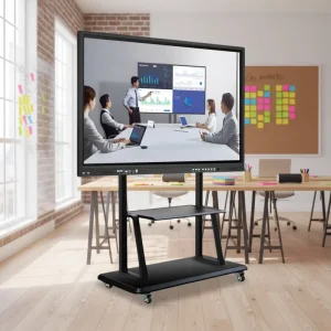 55 65 75 85 86 98 110 Inch Pen Finger Touch Interactive Flat Panel 4k Lcd Digital Interactive Smart Boards for Schools Teaching