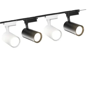 5CCT&3Power Triac Dimmable Commercial Spotlight LED Track Light Wall Lamp Rail Spot Lights for Clothing Shops & Home Use