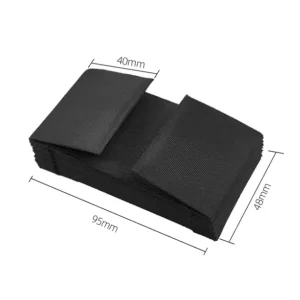 6*7.4cm 9 Accordion Insert Card Slots Wallet Insert Vertical Inner Pages Card Slots Mix 3 Colors in Cloth Organ Wallet Inserts