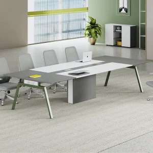 6 8 10 Person Negotiation Conference Table Meeting Table Multi Person Conference Wooden Office Table