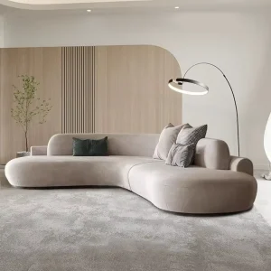 6 Seat Modular Sofa Recliner Fabric Design for Living Room Hotel Lobby Office and Apartment Villa Reception Couch