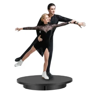 60 cm Wireless Remote-Controlled 360° Electric Turntable with 150 kg Load Capacity