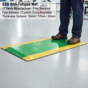 600*1200MM Online Anti Fatigue Esd Floor Mats Diamond Anti Fatigue Floor Mats ESD Anti Static Floor Mat