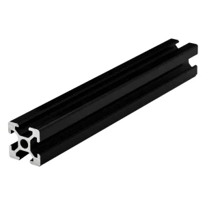 6063 T5 T slot Black Industrial Aluminio For Work Table Frame Materia 20×20 T Slot Aluminium Extrusion Profiles