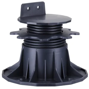 66-145 mm Raised Floor Support System Adjustable Plastic Pedestal for WPC Decking Joists XF-T204B