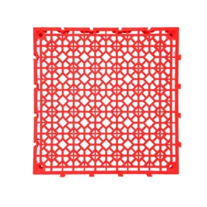 6mm Vinyl Anti-Slip Industrial Interlocking Floor Tile with Edge