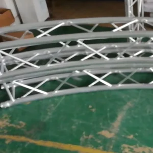 6×4.5M Circle Truss Round Truss Aluminum Truss Ball Spigot and Bolt or Screws Truss 50x3mm