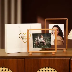 7/8/10/A4 Solid Wood Magnetic Display Frame