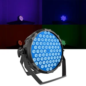72x1W Plastic LED PAR Light DMX Daylight Indoor Stage Wash Light for Bars and KTV