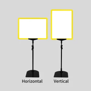 8.5 x 11 in Sign Holder Adjustable Poster Sign Stand